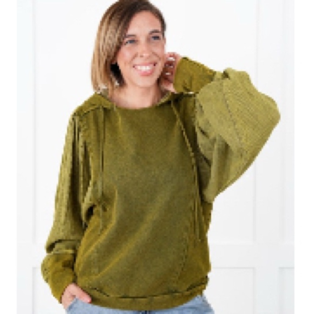 Olive Green Women's Hoodie